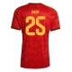 Belgija Nathan Ngoy #25 Replike Domaci Dres SP 2026 Kratak Rukav